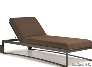 GUELL - Sun lounger with castors _ Molteni & C.