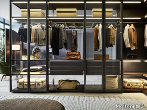 GLISS MASTER GLASS - Glass cabinet door for wardrobes _ Molteni & C.