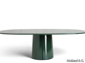 MATEO - Oval wooden table _ Molteni & C.