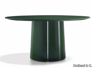 MATEO - Round wooden table _ Molteni & C.