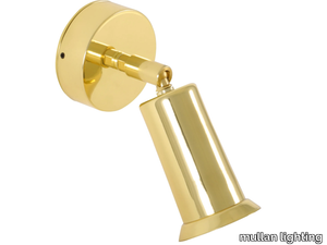 JASPER - LED adjustable brass wall lamp _ mullan lighting