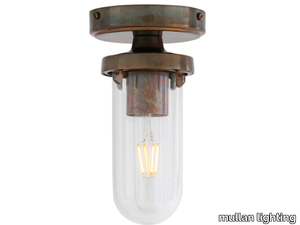 OREGON B WELL GLASS LIGHT FITTING - Handmade ceiling light _ mullan lighting