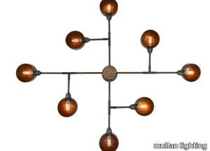 SAN ANITA 8 Arm - Brass chandelier _ mullan lighting