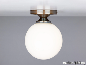 YAOUNDE FLUSH FITTING - LED handmade ceiling lamp _ mullan lighting