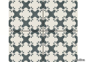 AZULEJ NERO ESTRELA - Glazed porcelain stoneware wall/floor tiles _ Mutina