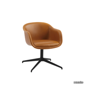 Fiber Conference Armchair Swivel Base