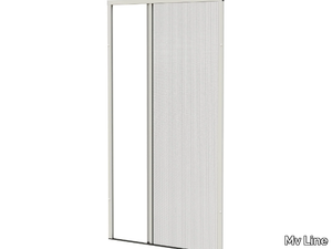 MINIMA UP - Pleated insect screen with guide system _ Mv Line