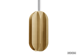 EL LARGE CS1 - LED brass pendant lamp _ NOOM