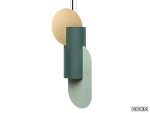 SUPREMATIC TWO CS5 - LED brass pendant lamp _ NOOM