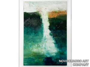 IGUAZÚ ON SURFACE - Wooden Painting _ NOVOCUADRO ART COMPANY