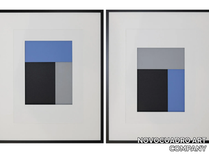 Bauhaus I & II - Paper Painting _ NOVOCUADRO ART COMPANY