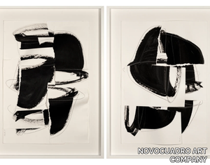 Dune I & II - Paper Painting _ NOVOCUADRO ART COMPANY
