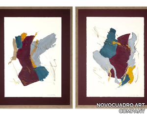 NASSER I & II - Paper Painting _ NOVOCUADRO ART COMPANY