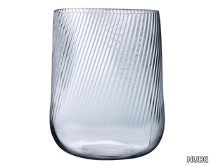 OPTI TALL - Crystal vase _ NUDE