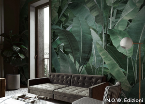 JUNGLE THAI BANANO - Vinyl or fyber glass wallpaper _ N.O.W. Edizioni