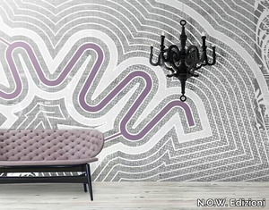 LABIRYNTO - Vinyl or fyber glass wallpaper _ N.O.W. Edizioni