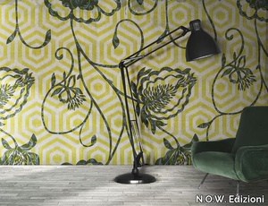 LIANA - Vinyl or fyber glass wallpaper _ N.O.W. Edizioni