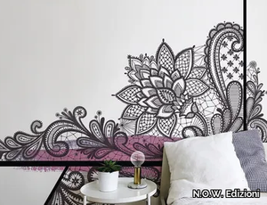 TEXTILE LACE - Vinyl or fyber glass wallpaper _ N.O.W. Edizioni