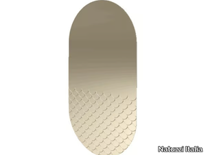 MERMAID - Contemporary style wall-mounted oval mirror _ Natuzzi Italia