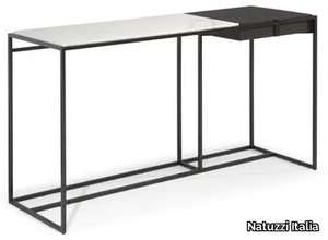 FIL ROUGE - Rectangular console table with drawers _ Natuzzi Italia