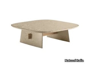 ADAM - Low square coffee table _ Natuzzi Italia