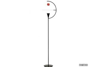 NEWTON - LED chrome plated floor lamp _ nemo