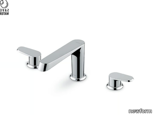 NIO - 3 hole countertop washbasin tap _ newform