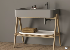 TRAMA 95 - Iroko console sink _ Nic