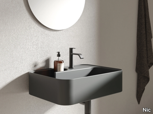 TRAMA - Ceramic washbasin _ Nic