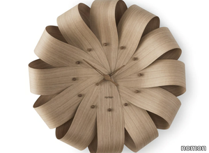 BRISA - Wall-mounted wooden clock _ nomon