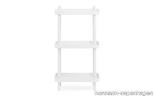 Block Shelf White/White