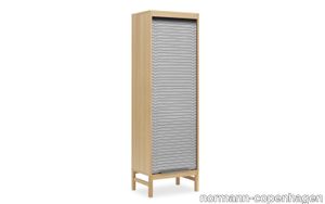 Jalousi Cabinet High Grey