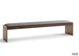 ACUTO GN8096/200 - Upholstered leather bench _ OAK