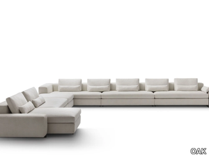 CONCERTO GN8040 - Sectional fabric sofa _ OAK