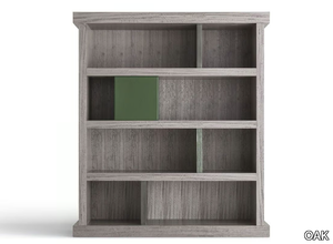 PENTAGRAMMA GN8000/B - Freestanding open eucalyptus bookcase _ OAK