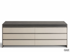 RITORNELLO GN8006/A/PL - Wooden chest of drawers _ OAK