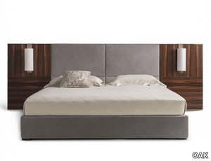 TENORE GN8091/200 - Leather headboard for double bed _ OAK