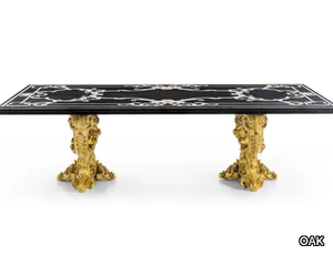 MG1313 - Classic style rectangular dining table _ OAK