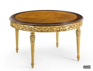 MG2760/PL - Round briar dining table _ OAK