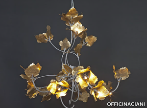 RASPO - Halogen iron chandelier _ OFFICINACIANI