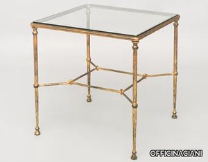 FOUR - Square high side table for living room _ OFFICINACIANI