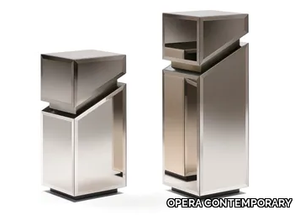 CYRANO - Mirrored glass pedestal _ OPERA CONTEMPORARY