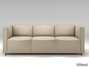 PAULINE - 3 seater fabric sofa _ Offecct