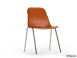 BIKE - Stackable leather chair _ Offecct