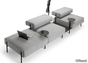 LUCY - 3 seater sectional fabric sofa _ Offecct