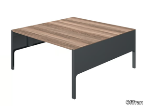 LANCE - Multiple rectangular wood veneer office desk _ Ofifran