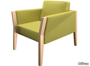 RAY - Fabric armchair with armrests _ Ofifran