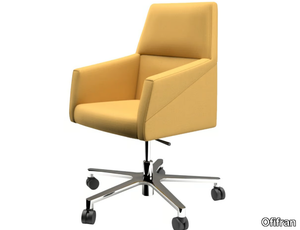 RAY - Fabric executive chair with aluminium base _ Ofifran