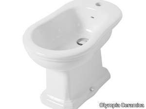 IMPERO - Floor mounted Vitreous China bidet _ Olympia Ceramica