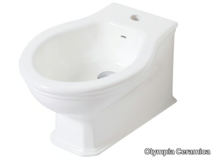 IMPERO - Wall-hung Vitreous China bidet _ Olympia Ceramica